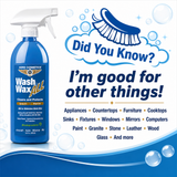 Wash Wax ALL™ 16.9 Fl. oz [2-Pack] - Waterless Wash Cleaner and Protectant